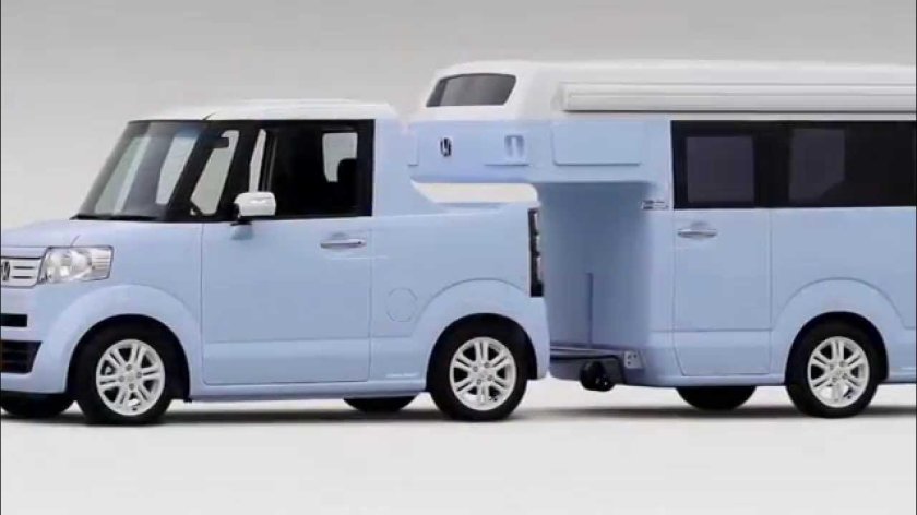 Honda n Box Camper