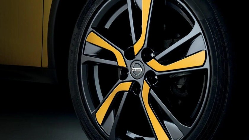 Желтые литые диски