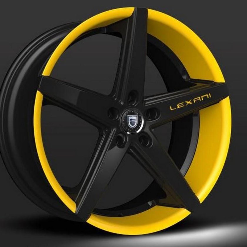 Желто черные диски