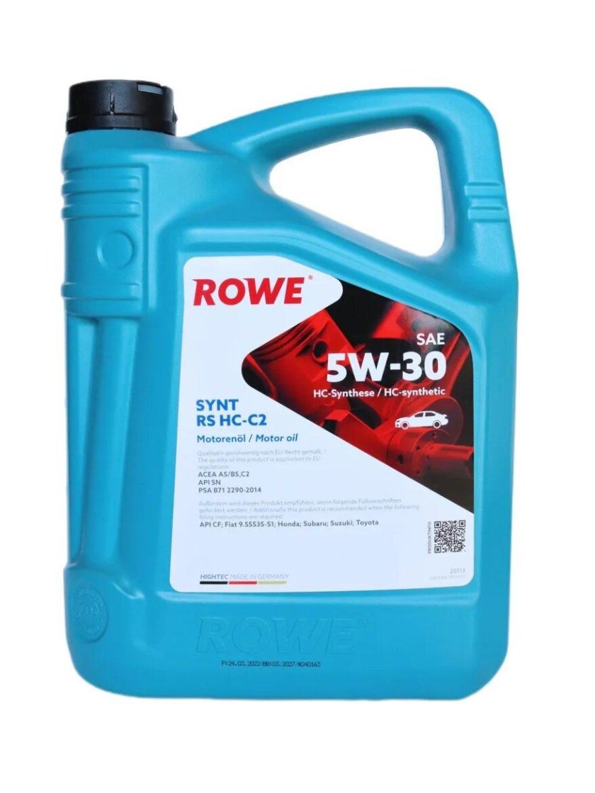 Моторное масло Rowe Hightec Multi Synt DPF SAE 5w-30