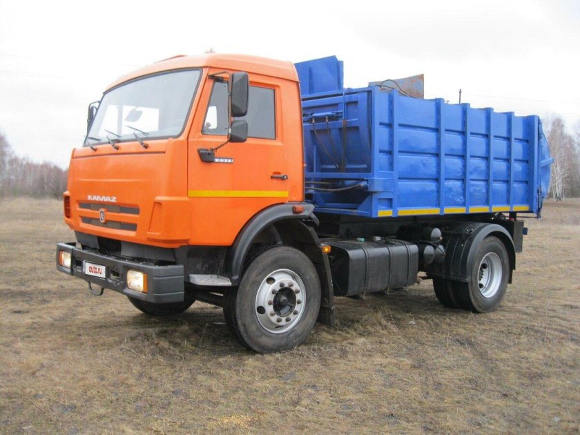 КАМАЗ 53215 65115 зерновоз.