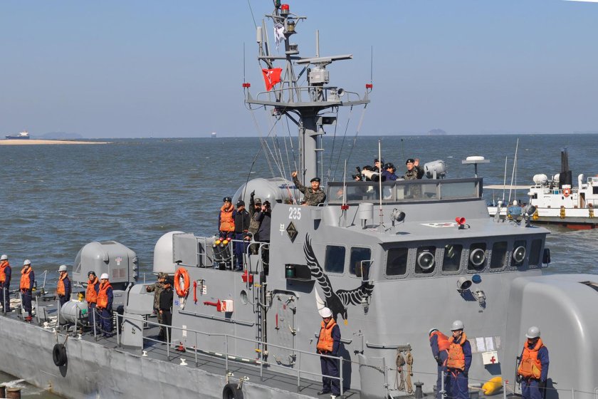 Корабль охраны Крымского