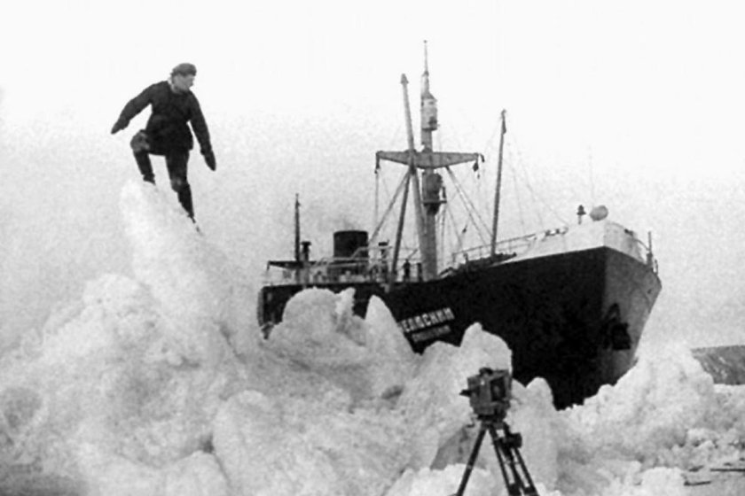 Экспедицию на ледоколе «Челюскин».