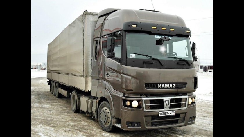 Новый КАМАЗ 5490