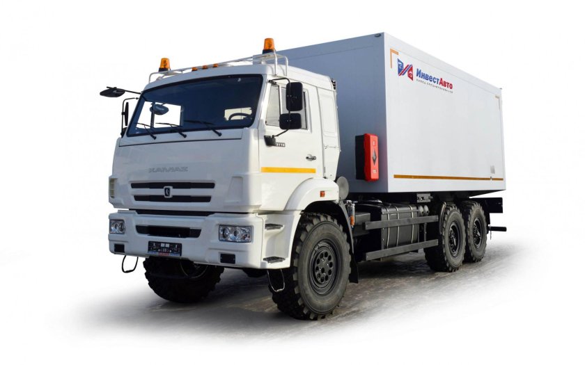 КАМАЗ 43118 изотермический фургон