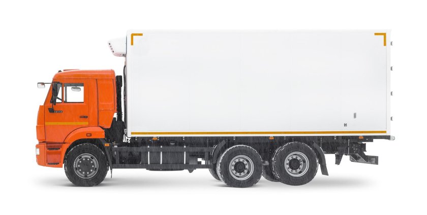 КАМАЗ 65115 промтоварный фургон