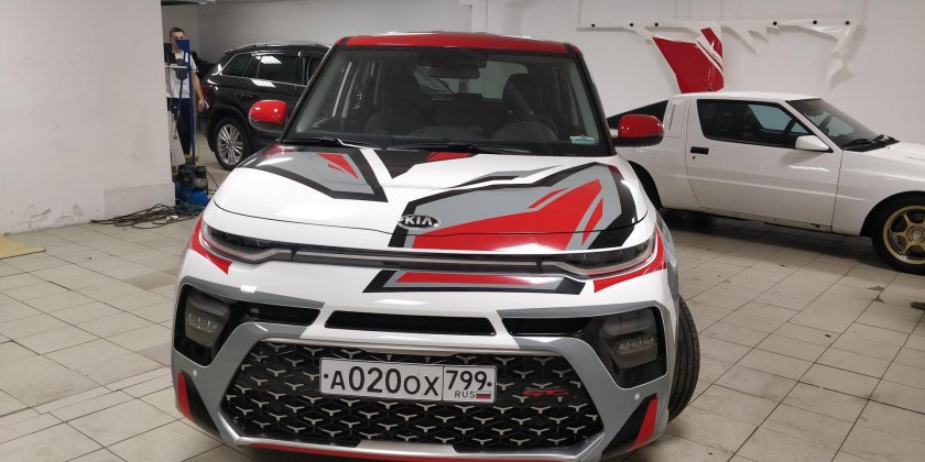 Киа соул 2021 пленка