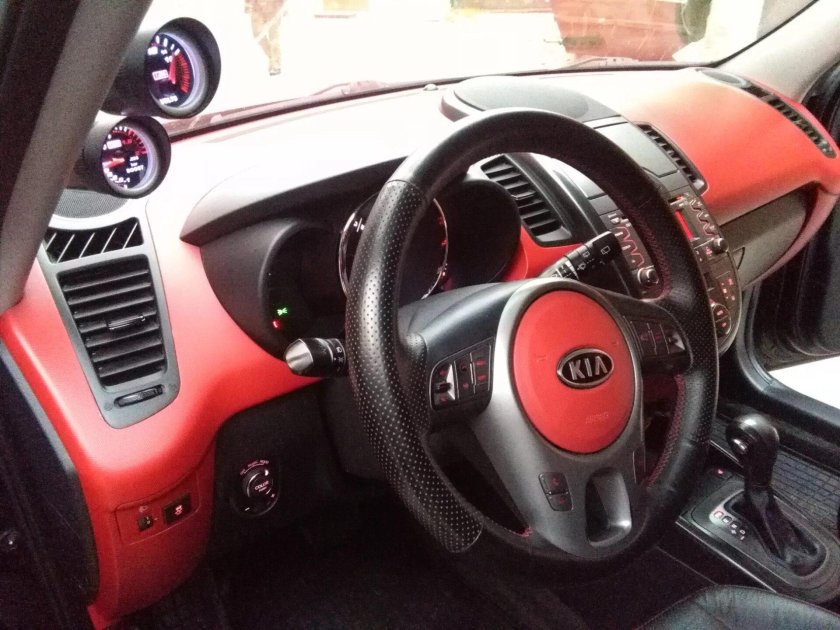 Тюнинг салона Киа соул