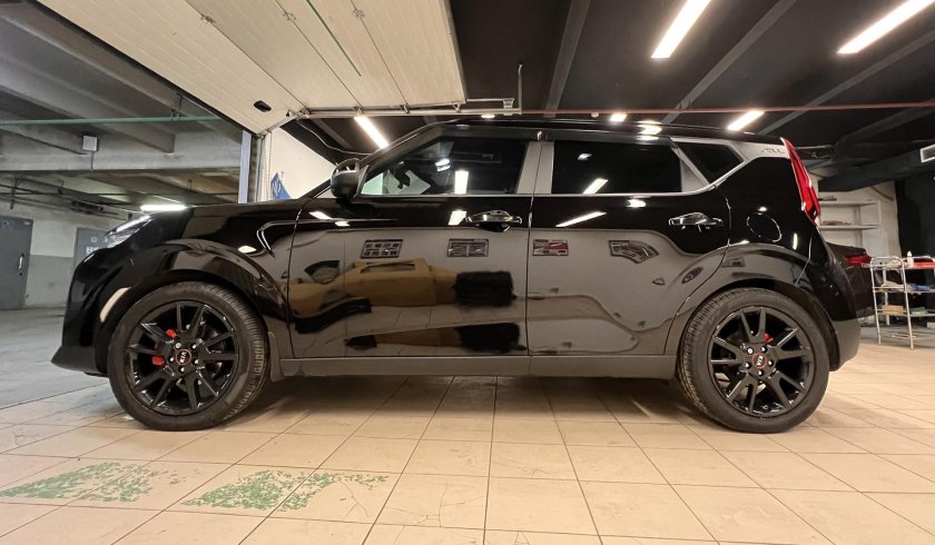 Киа Спортейдж 4 покраска суппортов