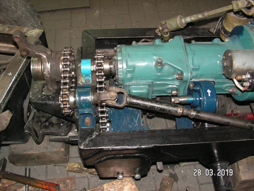 КПП С РК ГАЗ 71 С ВОМ