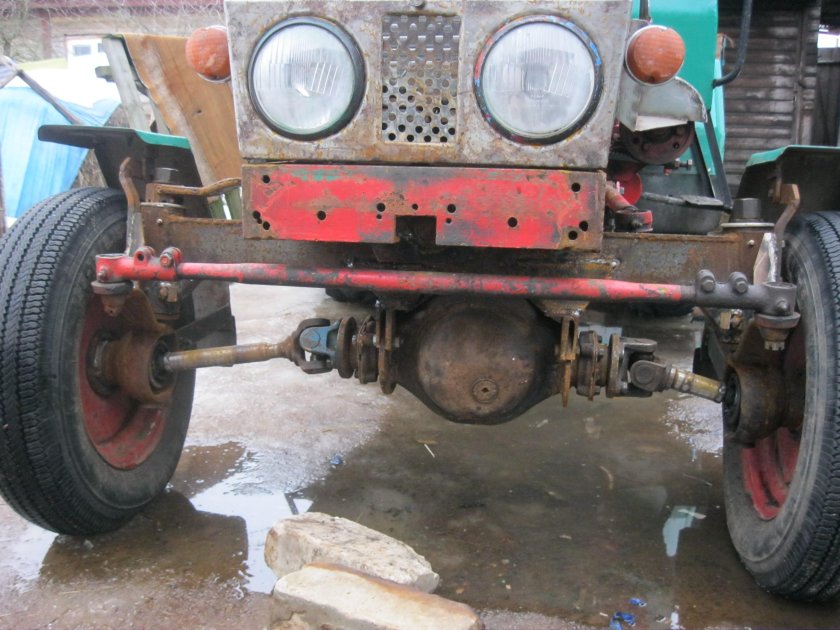 Самодельные минитрактора