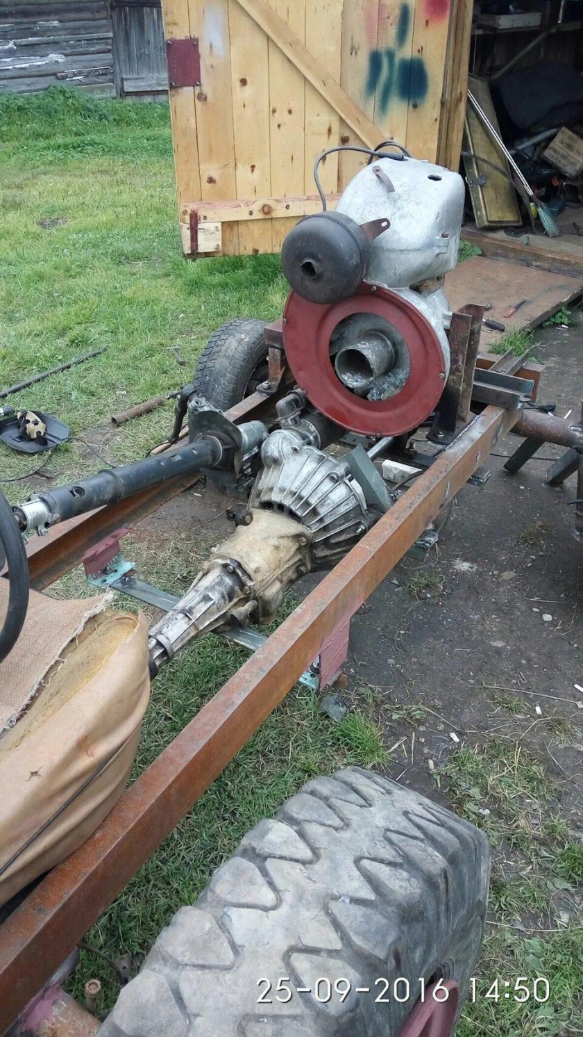 Минитрактор с двигателем ЗИЛ 4,5