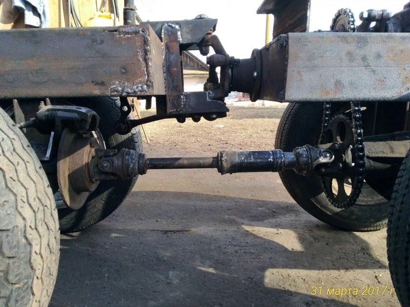 Трактор переломка 4х4
