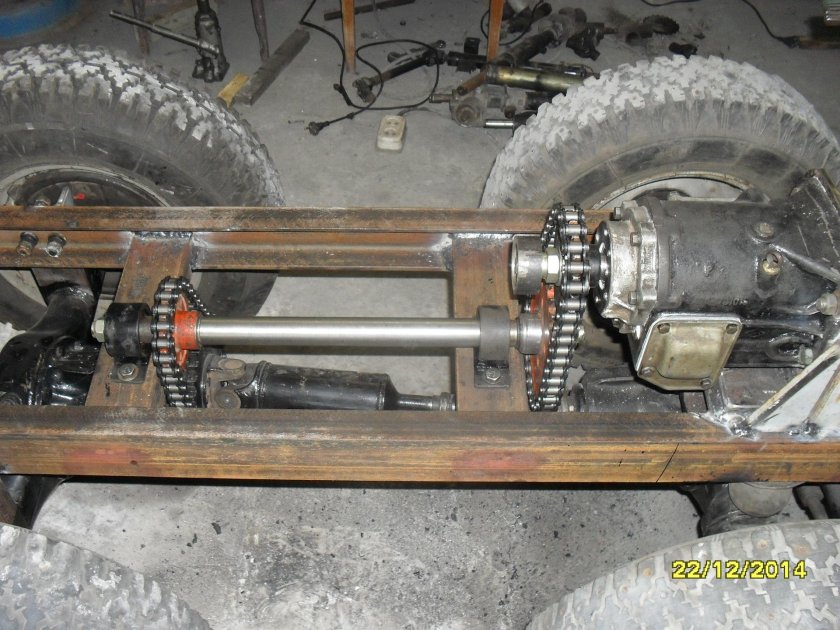 Цепной привод мост ВАЗ 2106