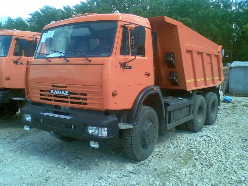 КАМАЗ самосвал 15т
