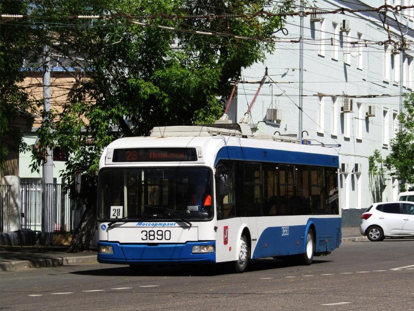 Троллейбусы БКМ 321 новый Москва