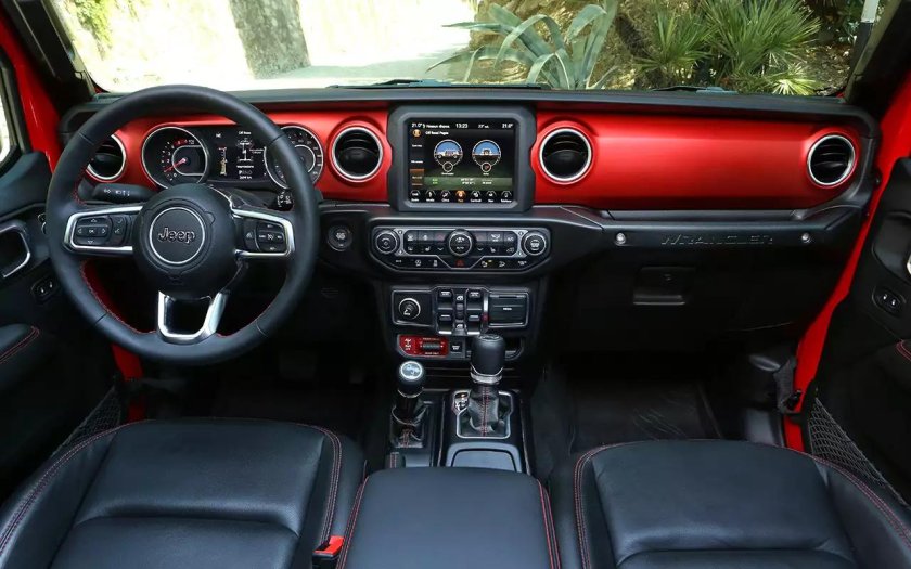 Jeep Wrangler Rubicon Interior