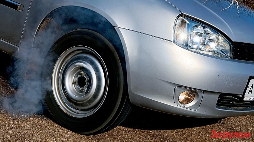 Пробуксовка колес