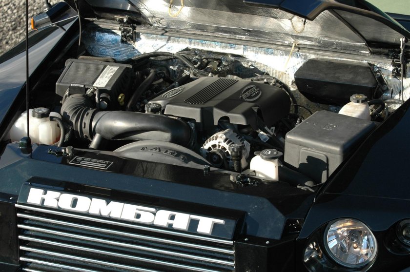 Автомобиль комбат т-98 салон