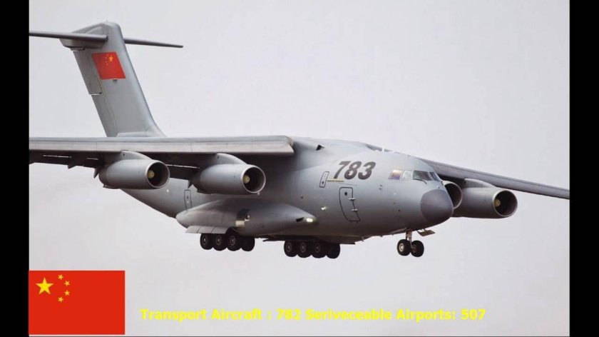 Военно-транспортный самолет Xian y-20