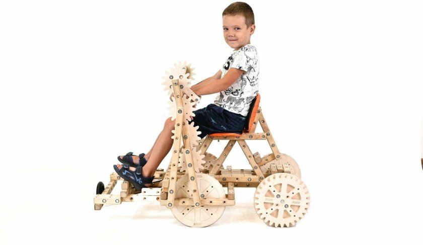 Деревянный конструктор биго