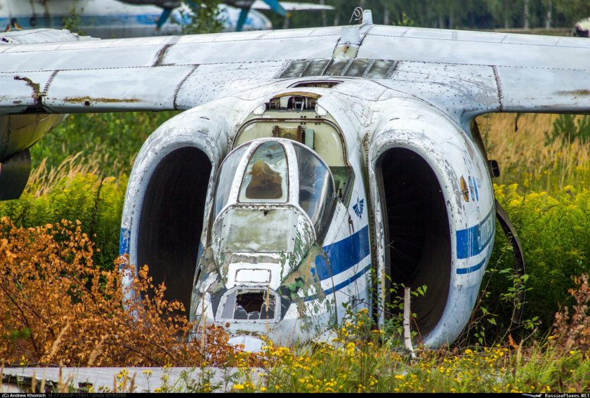 Кладбище авиатехники Калуга