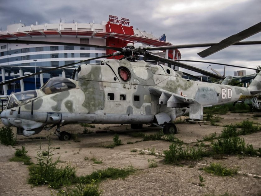 Кладбище военной техники на Ходынском поле