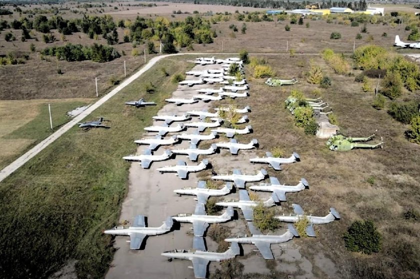 Пустыня Мохаве кладбище самолетов