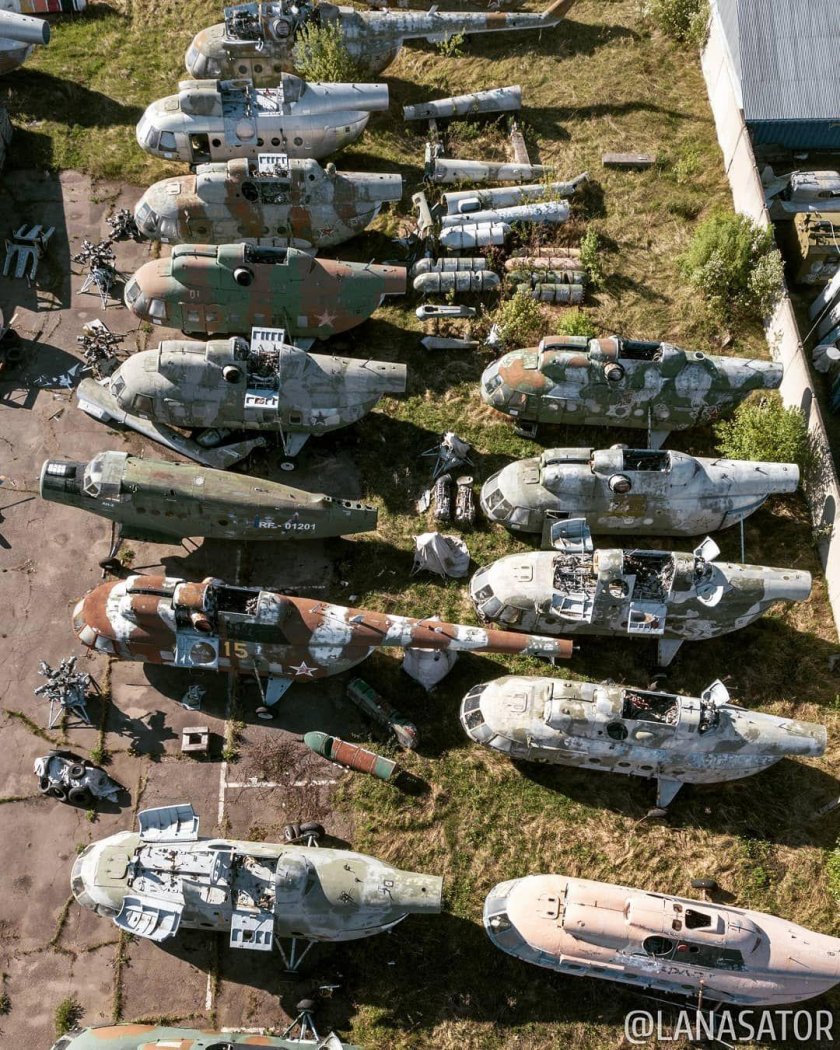 Кладбище самолётов в России