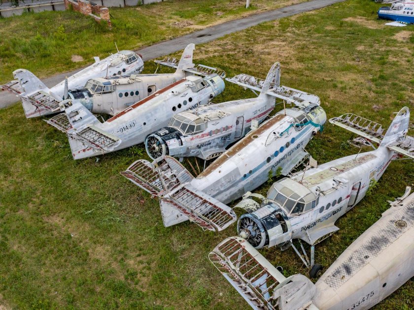 Кладбище самолетов Ачинск