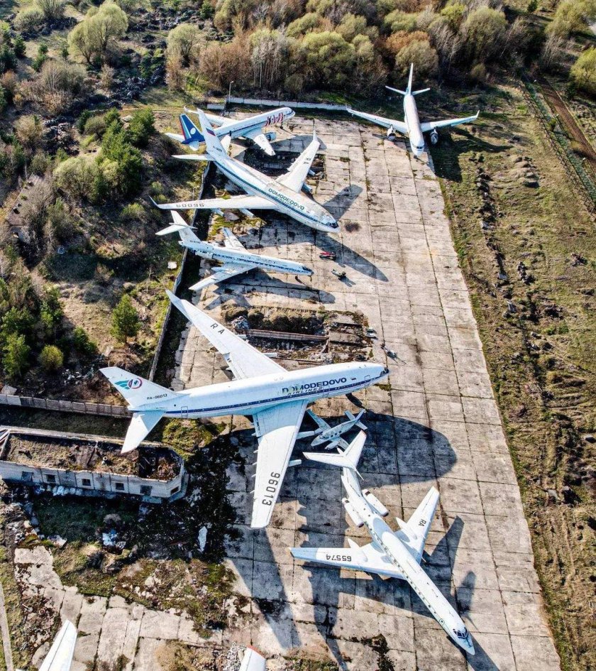 Кладбище самолетов на Ходынском поле