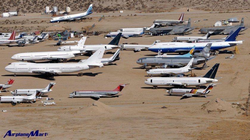 Викторвилль кладбище самолетов