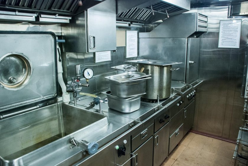 Камбуз на корабле