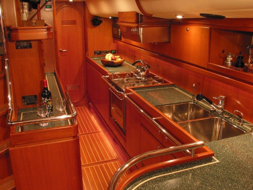 Камбуз на яхте