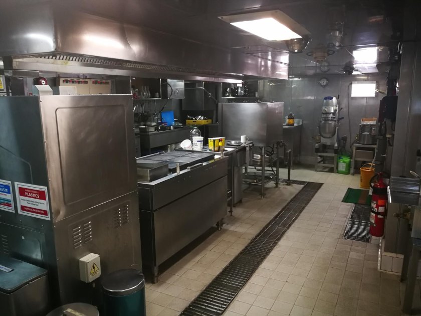 Кухня на судне