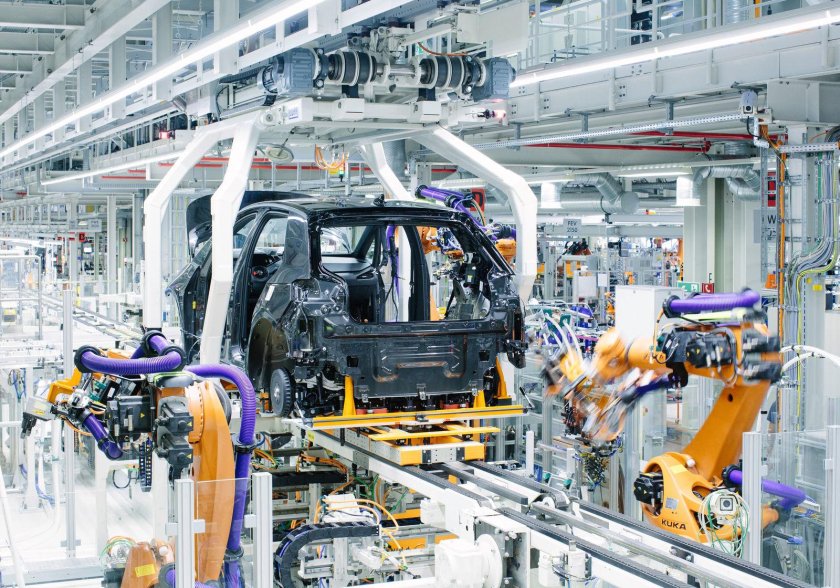 Volkswagen завод в Германии