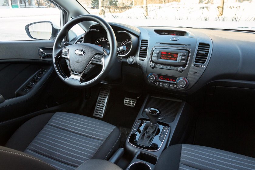 Киа Церато 2017 салон