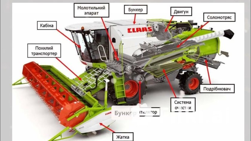 Комбайн CLAAS Tucano 450