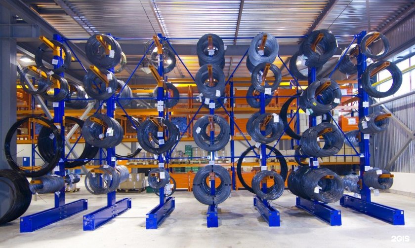 Стеллажи для кабельных барабанов 1380*1215