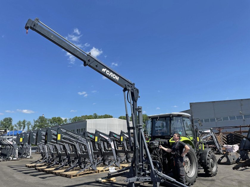 Кран-манипулятор "cлон"