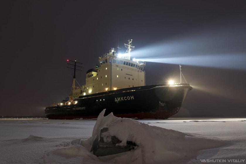 Диксон корабль Архангельск