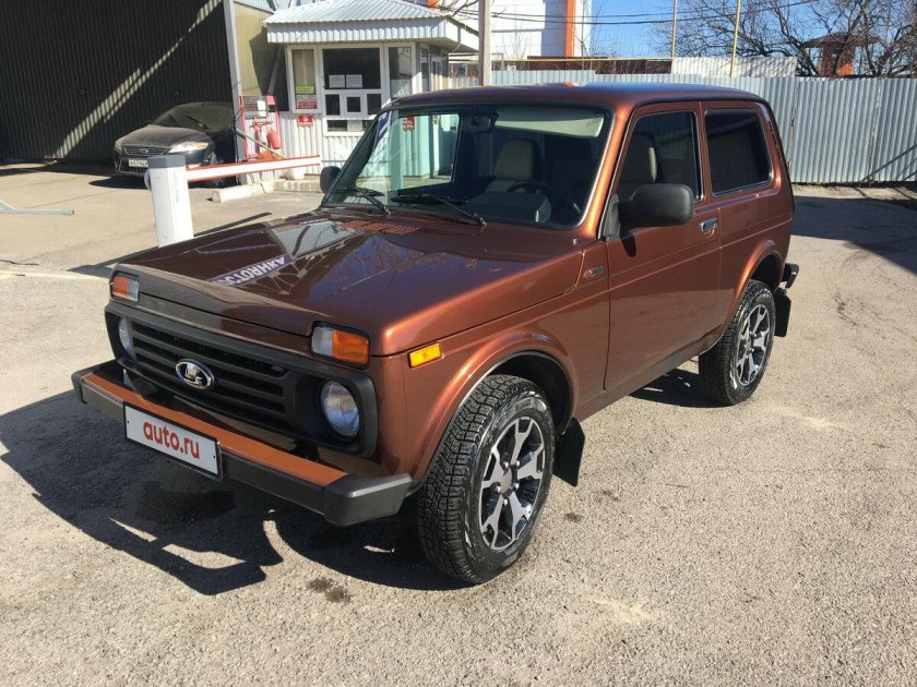 Нива 2121 цвет Терра