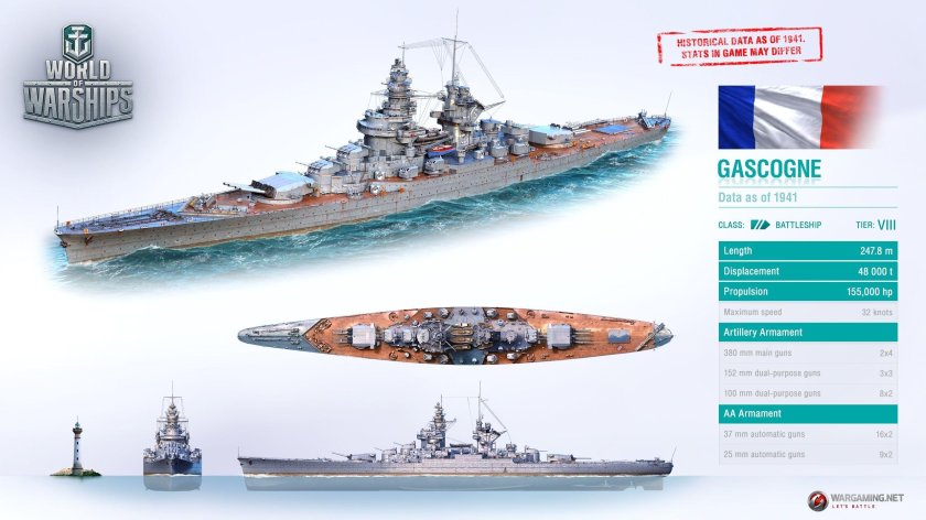 Французский линкор Alsace