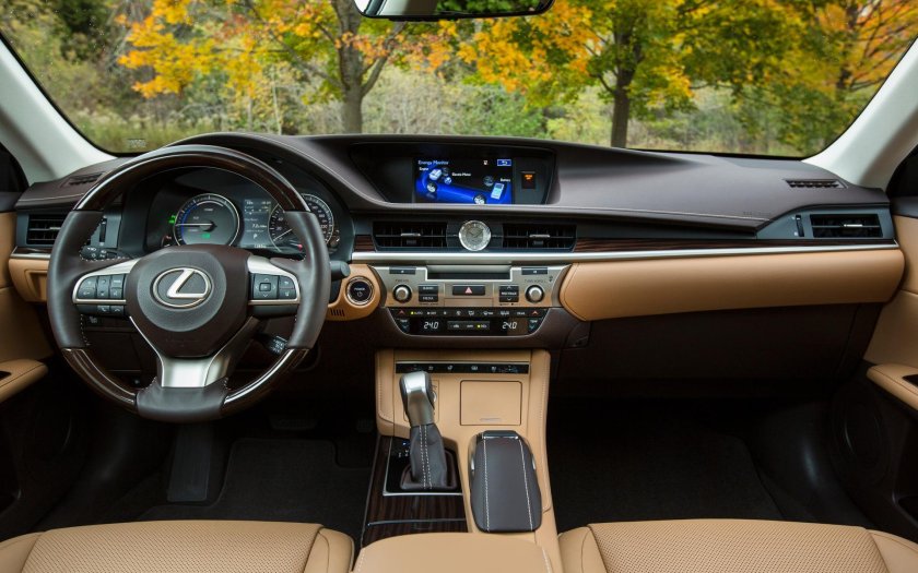 Lexus es 350 салон