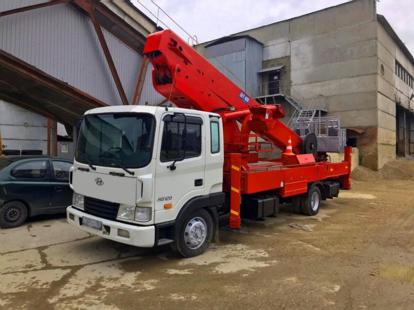 Автовышка 45 метров Hyundai