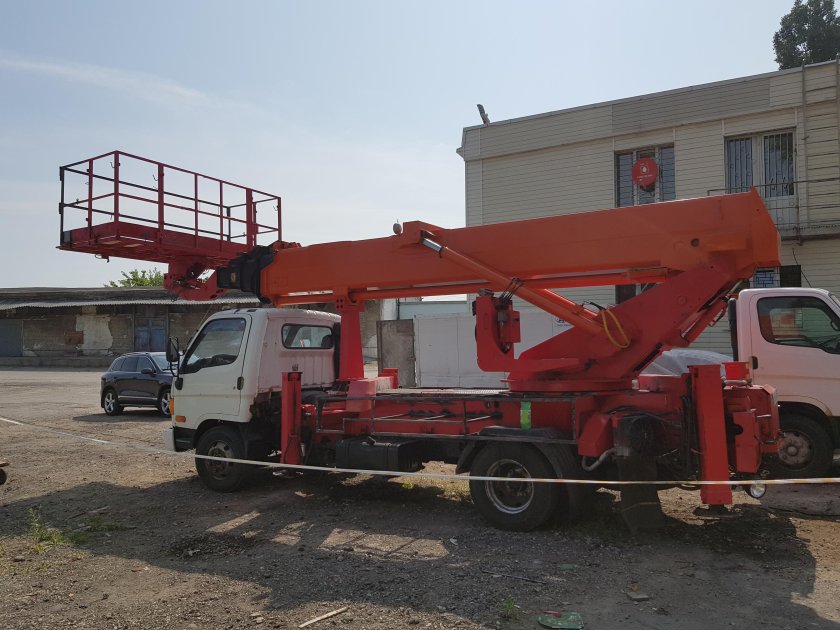 Автовышка корейская 28 метров