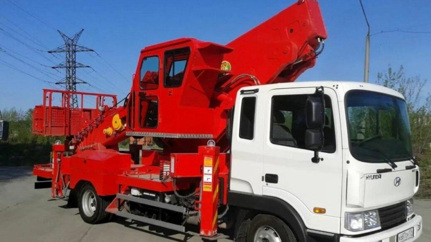 Автовышка Daewoo Novus 50 метров