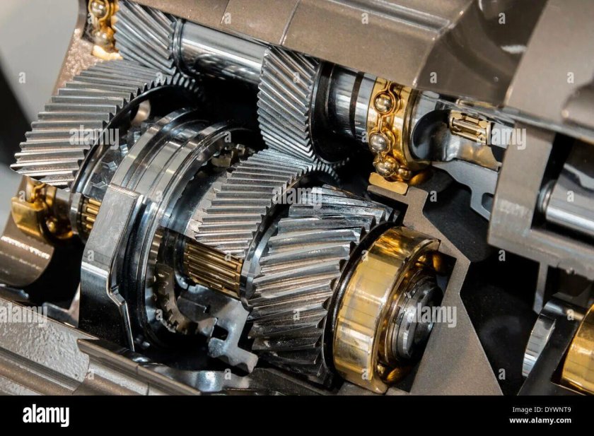 Зубчатая передача в коробке передач