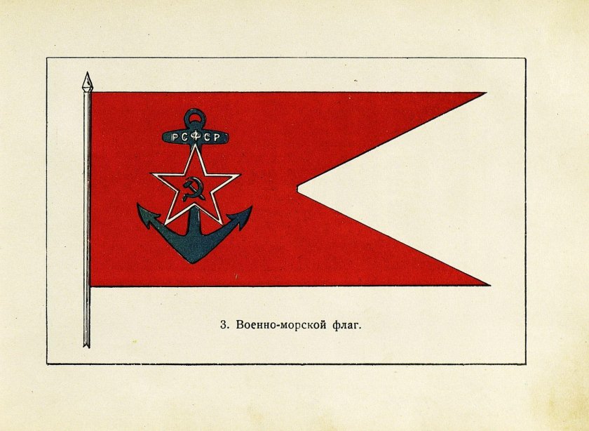 Военно морские флаги РСФСР