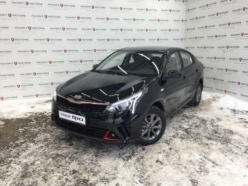 Киа Рио 4 Рестайлинг 2021
